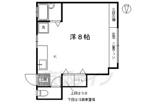 東山ハイツ【202号室】の間取り