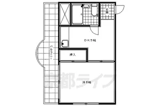 ピエール大宮【207号室】の間取り