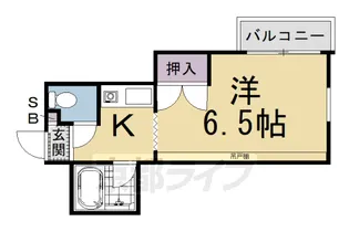 クリスタル・シバタ【1B号室】の間取り
