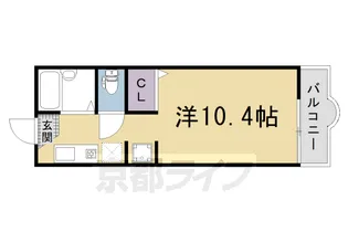 セフィラ小山(Sephira小山)【203号室】の間取り