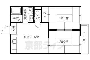 メゾン・ド・マックA棟【102号室】の間取り