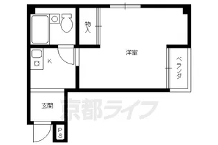 やまやすBLD【201号室】の間取り