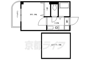 パープルクラウドⅠ【305号室】の間取り