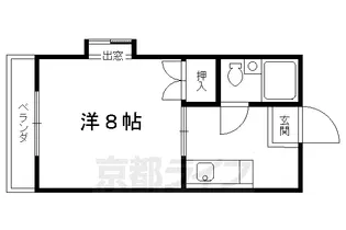 アロジオハイロープ【101号室】の間取り