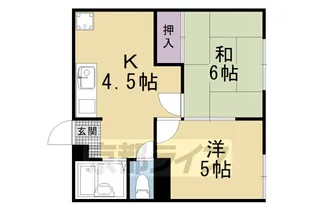 野々宮幸ハイツ【202号室】の間取り