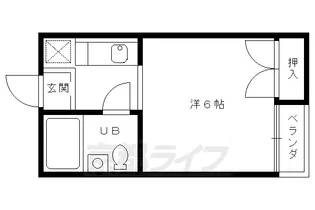 プチ・ラトゥール【302号室】の間取り