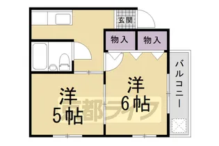 セルリアンハイツ【2階】の間取り