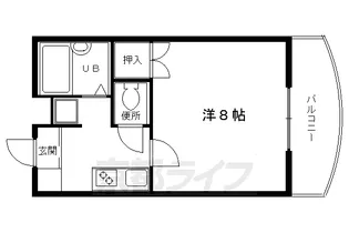 1Kの間取り画像