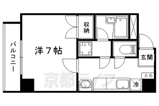 パインベルテⅡ【202号室】の間取り