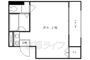 ガルソニエール15【304号室】の間取り
