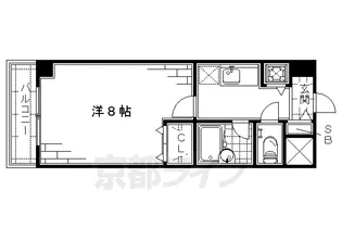 アンムート24【2階】の間取り