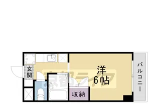 サンウエストくら【202号室】の間取り