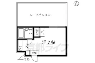 CIEUX京都【4階】の間取り