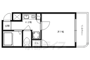 エクセレント十条【202号室】の間取り