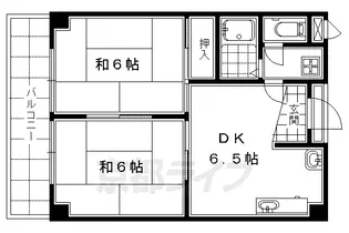 ハウスS&Y【406号室】の間取り
