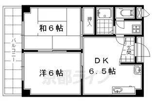 ハウスS&Y【206号室】の間取り