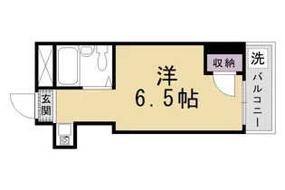 ベルビュー花屋町【5階】の間取り