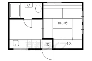 冨士ハイツ【201号室】の間取り