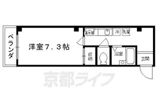 Amare亀乃子【5階】の間取り