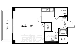 プレサンス京都東山CityLife【2階】の間取り