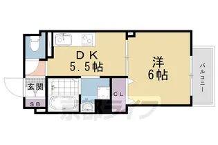 プチ・ウイング【302号室】の間取り