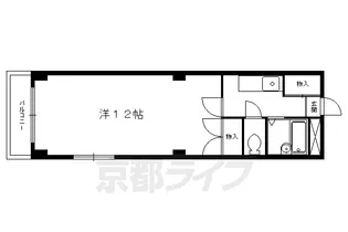 acuerdo仁王門【307号室】の間取り