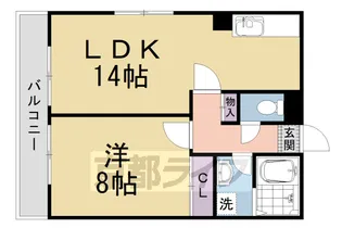 acuerdo仁王門【2階】の間取り