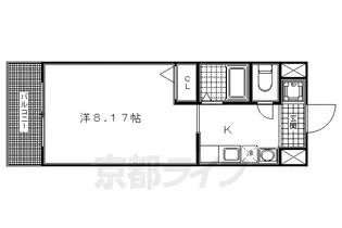 メッサ ジオ【303号室】の間取り