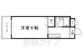 めぞんICHI【403号室】の間取り