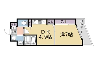 Grand E’terna 京都【5階】の間取り