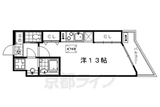 Grand E’terna 京都【7階】の間取り