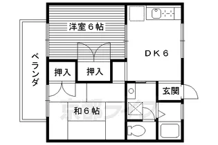 セトラセカンド【202号室】の間取り