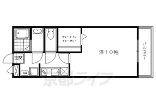 グリーンフィールド【Ⅰ-303号室】の間取り