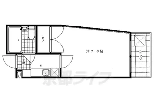 グリーン馬町【401号室】の間取り