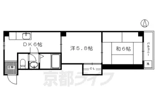 澤屋ビル【302号室】の間取り