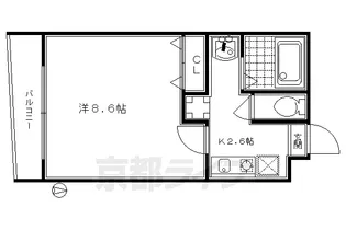 ステラマリスⅠ【203号室】の間取り