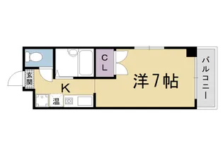 F・growth【502号室】の間取り