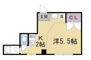 京都府京都市下京区本神明町【マンション】の間取り