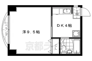 ビレイユ眞英AN【303号室】の間取り
