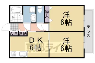 シャーメゾン香音Ⅰ番館・Ⅱ番館【202号室】の間取り