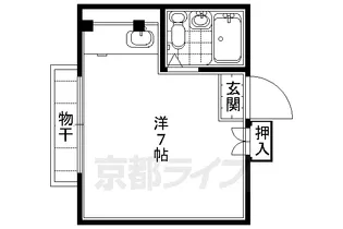 メゾン・ド・アリス【3-G号室】の間取り