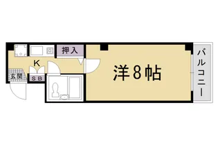 アトレ万寿寺【2-C号室】の間取り