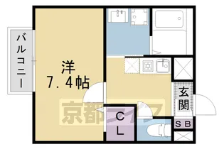 テンダー西浦【2階】の間取り