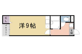 バース山川【3階】の間取り