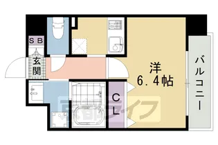 カスタリア京都西大路【5階】の間取り