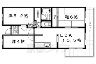 アートエレガンス【4階】の間取り