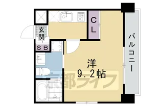 ラナップスクエア京都駅西【3階】の間取り