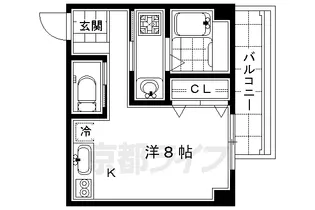 とういビル(東医ビル)【202号室】の間取り