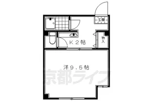第3ヌヴェールハイツ【101号室】の間取り