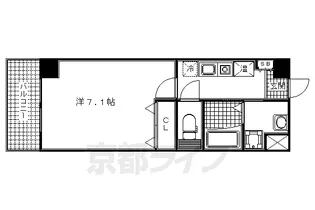 sama‐sama【303号室】の間取り